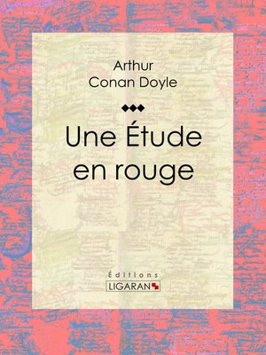 cover image of Une Etude en rouge